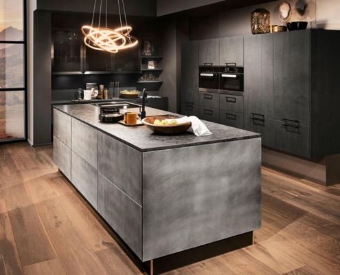 Küche kaufen Trend Industriestahl Wollenberg Essen