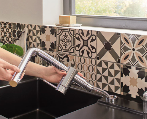 Küchentechnik Wollenberg Armatur Blanco Linus-S-Vario