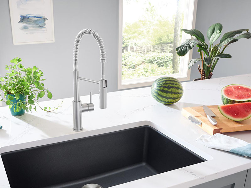 Küchentechnik Wollenberg Armatur Blanco Cartis