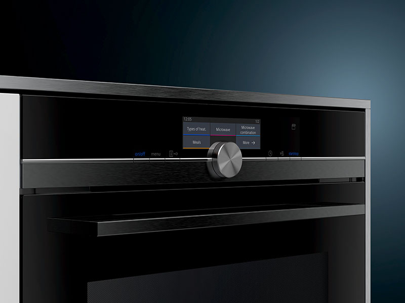 Küchentechnik Wollenberg Dampfgarer 858GXB6S Siemens