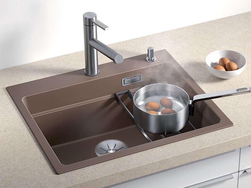 Küchentechnik Wollenberg Etagenspüle Etagon Keramik