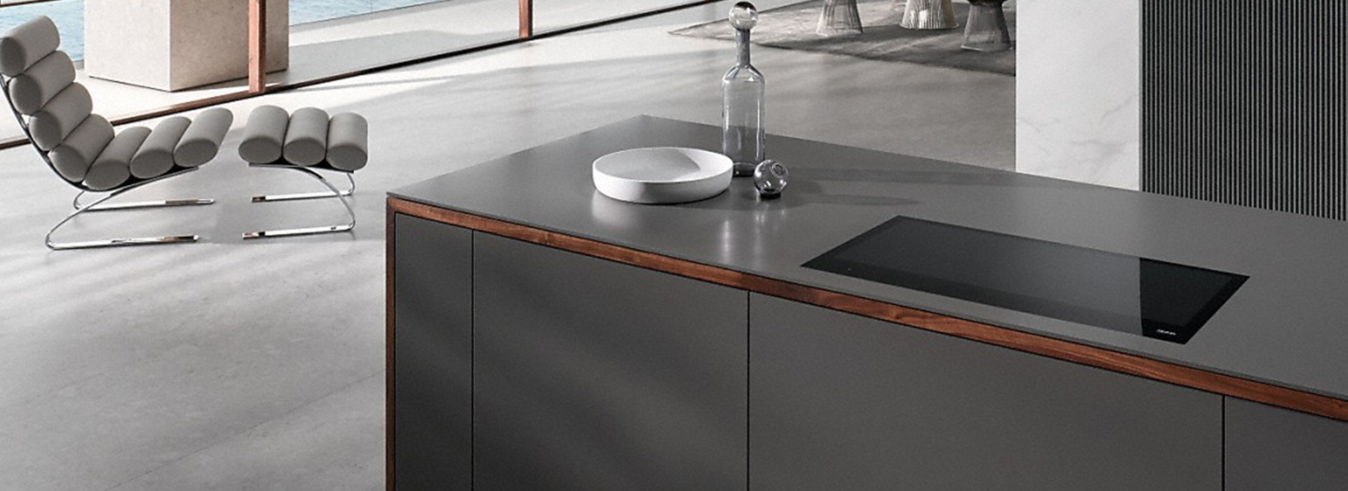 Küchenstudio Wollenberg Mielekochfeld Vollinduktion Elektrogeräte kaufen